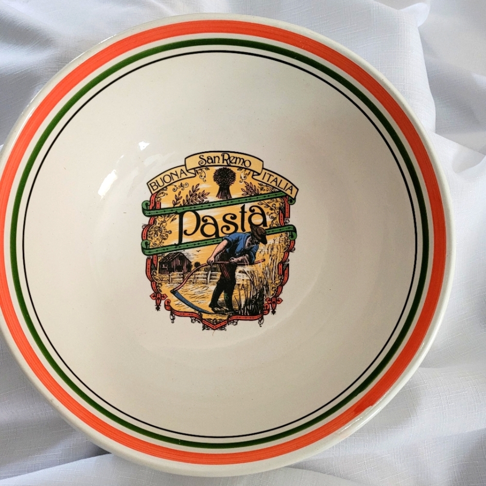 RARE Vintage Padta Deep dish Made in Italy Himark